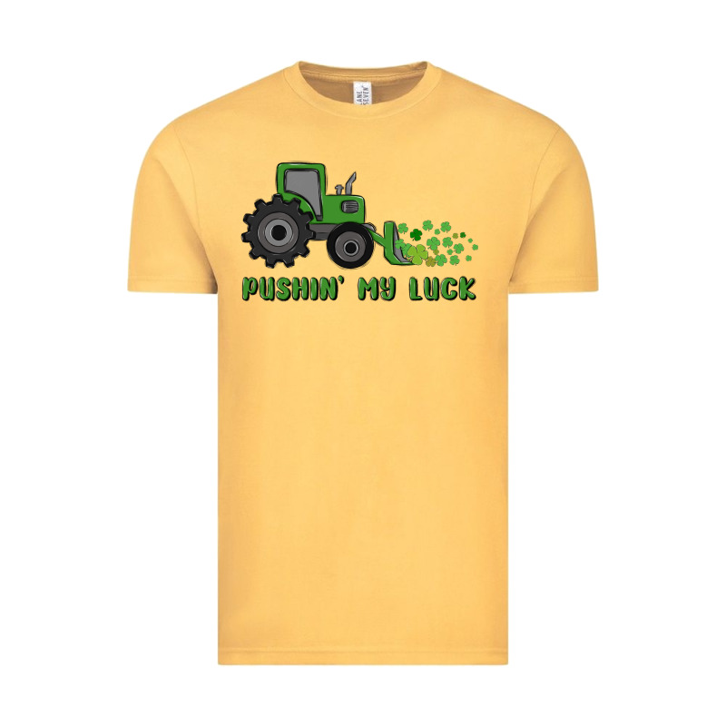Pushin' My Luck Vintage Tee by MaliasSmallBusiness | Teevron