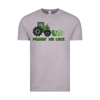 Vintage Zinc pushin' my luck Vintage Tee - MaliasSmallBusiness