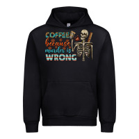 Black coffee because murder is wrong bbs Urban Hoodie - BundleAndBundleShop