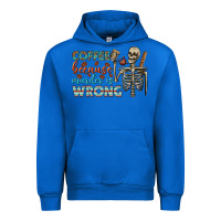 Cobalt coffee because murder is wrong bbs Urban Hoodie - BundleAndBundleShop