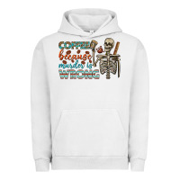 Pigment Lunar Rock coffee because murder is wrong bbs Urban Hoodie - BundleAndBundleShop