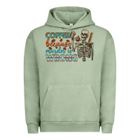 Pigment Oil Green coffee because murder is wrong bbs Urban Hoodie - BundleAndBundleShop