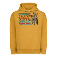 Pigment Peanut Butter coffee because murder is wrong bbs Urban Hoodie - BundleAndBundleShop