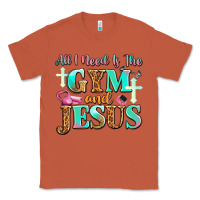 Copper all i need is the gym and jesus Classic Tee - JahusDesignShop