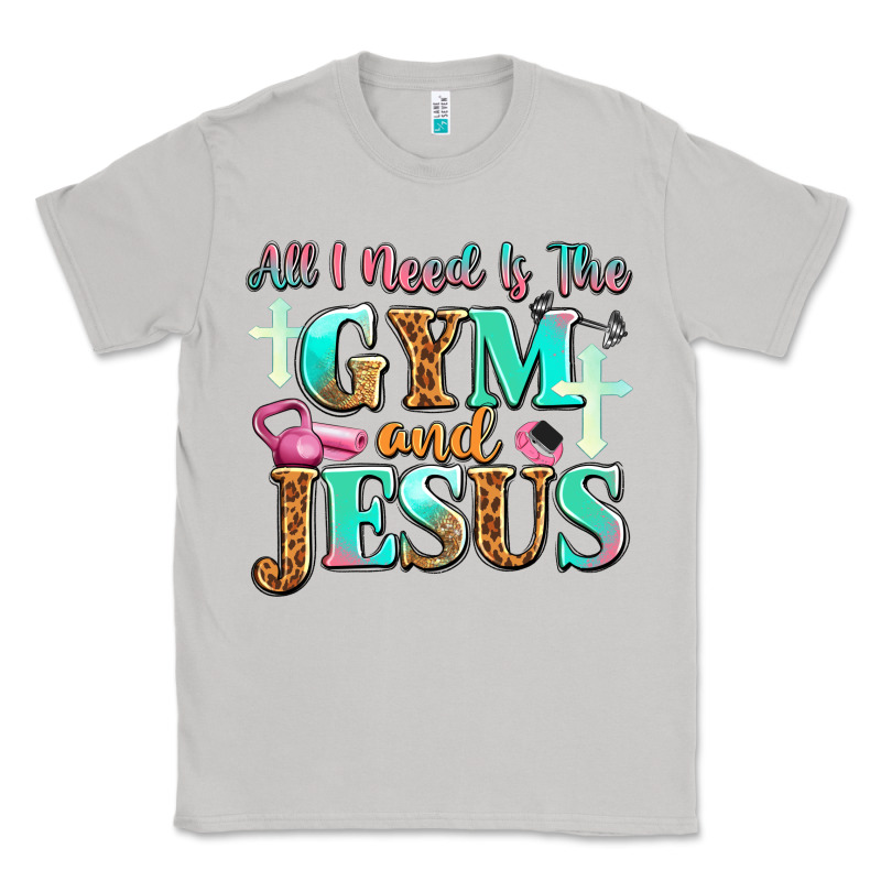 All I Need Is The Gym And Jesus Classic Tee by JahusDesignShop | Teevron