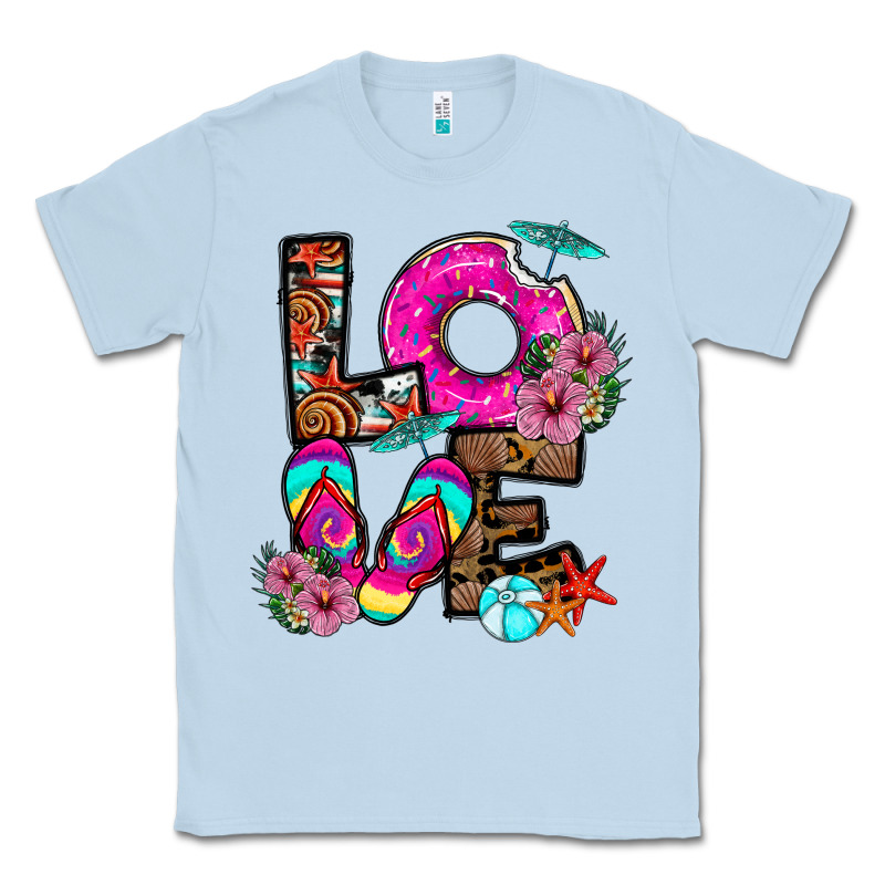 Love Summer Classic Tee by CowhideDigitalArt | Teevron