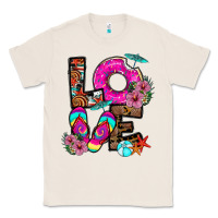 Natural Love Summer Classic Tee - CowhideDigitalArt