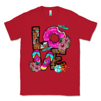 Red Love Summer Classic Tee - CowhideDigitalArt