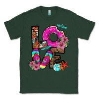 Sports Green Love Summer Classic Tee - CowhideDigitalArt