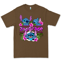 Cacao preview flower stitch 2nd grade Premium Tee - AdoDesignShop