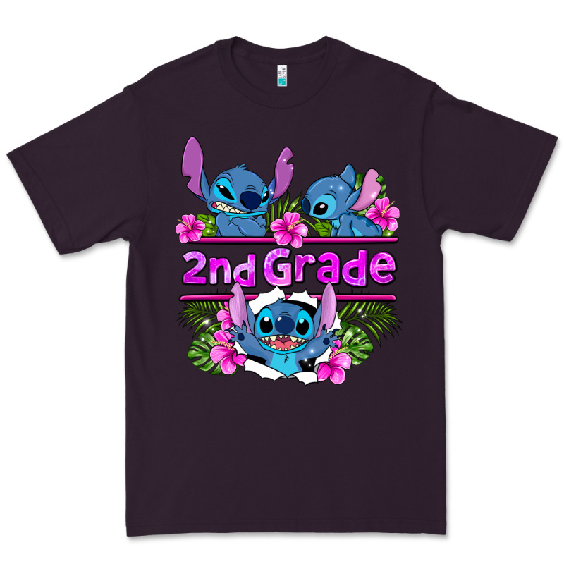 Preview Flower Stitch 2nd Grade Premium Tee by AdoDesignShop | Teevron