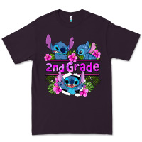 Plum preview flower stitch 2nd grade Premium Tee - AdoDesignShop