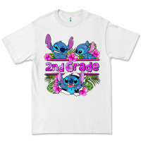 White preview flower stitch 2nd grade Premium Tee - AdoDesignShop