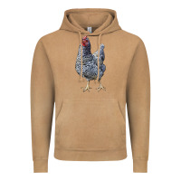 Vintage Camel Dominique Chicken Vintage Hoodie - LillyAllenDesigns