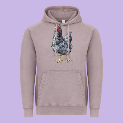 Dominique Chicken Vintage Hoodie Designed By Lillyallendesigns