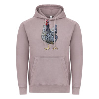 Vintage Zinc Dominique Chicken Vintage Hoodie - LillyAllenDesigns