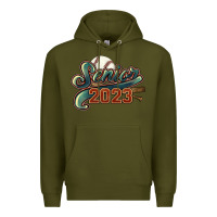 Army Green Senior 2023 baseball Premium Hoodie - HowdyJamesFarm
