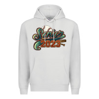 Dove Grey Senior 2023 baseball Premium Hoodie - HowdyJamesFarm