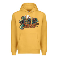 Mustard Senior 2023 baseball Premium Hoodie - HowdyJamesFarm