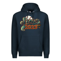Navy Senior 2023 baseball Premium Hoodie - HowdyJamesFarm