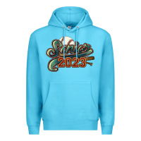 Ocean Blue Senior 2023 baseball Premium Hoodie - HowdyJamesFarm