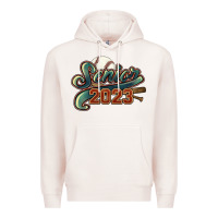Pale Pink Senior 2023 baseball Premium Hoodie - HowdyJamesFarm