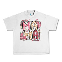 Lunar Rock floral mama Urban Heavy Tee - MaliasSmallBusiness