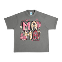 Tornado floral mama Urban Heavy Tee - MaliasSmallBusiness
