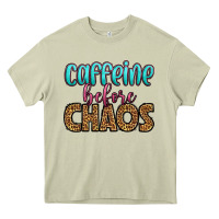 Caffeine Before Chaos Heavy Core Tee | Teevron