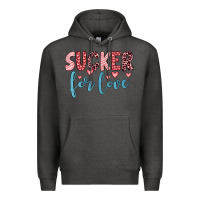 Charcoal Heather sucker for love Premium Hoodie - JahusDesignShop