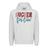 Dove Grey sucker for love Premium Hoodie - JahusDesignShop