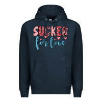 Navy sucker for love Premium Hoodie - JahusDesignShop