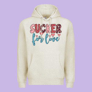 Sucker For Love Premium Hoodie Designed By Jahusdesignshop