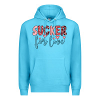 Ocean Blue sucker for love Premium Hoodie - JahusDesignShop
