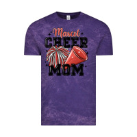 Cloud Purple mascot cheer mom Vintage Tee - MaliasSmallBusiness