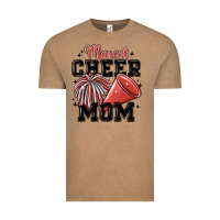 Vintage Coffee mascot cheer mom Vintage Tee - MaliasSmallBusiness