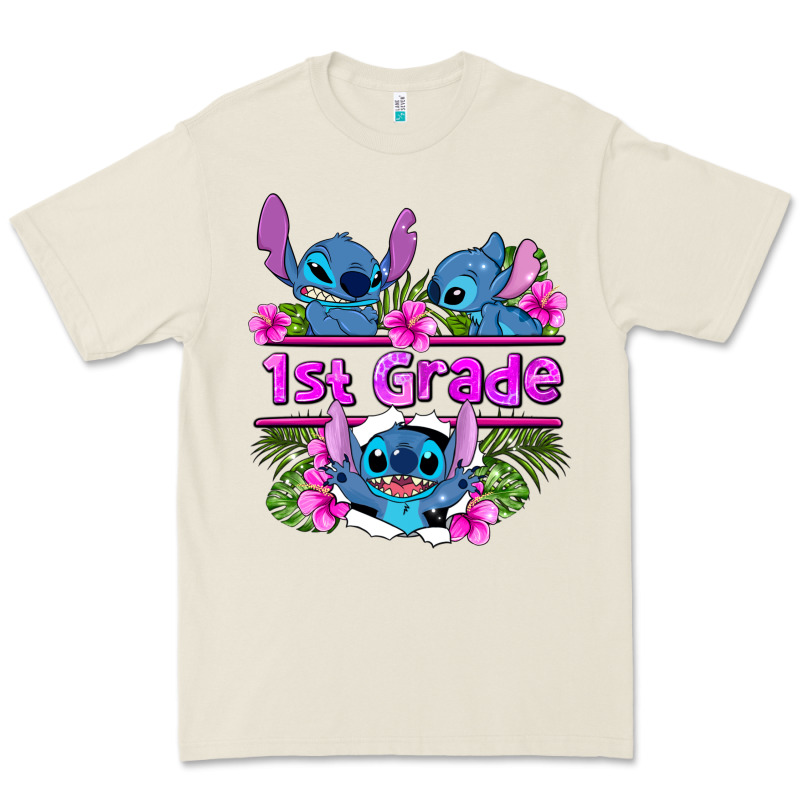 Preview Flower Stitch 1st Grade Premium Tee by AdoDesignShop | Teevron