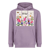 Lavender be kind wildflower Heavyweight Hoodie - TumblerDesignByShophia