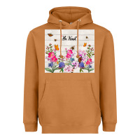 Meerkat be kind wildflower Heavyweight Hoodie - TumblerDesignByShophia