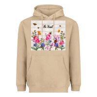 Mushroom be kind wildflower Heavyweight Hoodie - TumblerDesignByShophia