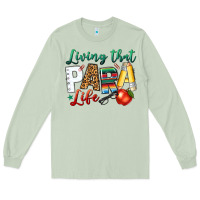 Matcha living that para life Long Sleeve Tee - NancyCooperArtShop