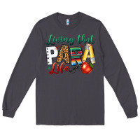 Smoke living that para life Long Sleeve Tee - NancyCooperArtShop
