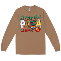 Toasted Coconut living that para life Long Sleeve Tee - NancyCooperArtShop