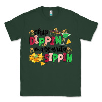 Sports Green chip dippin' margarita sippin Classic Tee - MaliasSmallBusiness