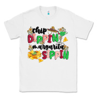 White chip dippin' margarita sippin Classic Tee - MaliasSmallBusiness