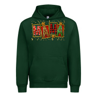 Forest Green Mama Christmas Mother's Day Urban Hoodie - FaDigitalArtStudio