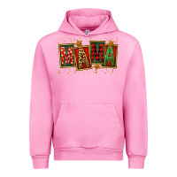 Fuchsia Pink Mama Christmas Mother's Day Urban Hoodie - FaDigitalArtStudio