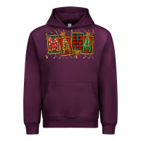 Mauve Wine Mama Christmas Mother's Day Urban Hoodie - FaDigitalArtStudio
