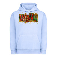 Pigment Grape Ice Mama Christmas Mother's Day Urban Hoodie - FaDigitalArtStudio
