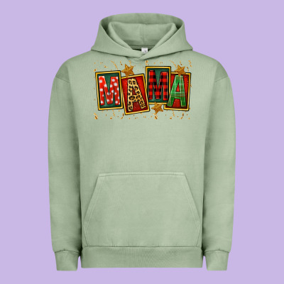 Mama Christmas Mother's Day Urban Hoodie Designed By Fadigitalartstudio